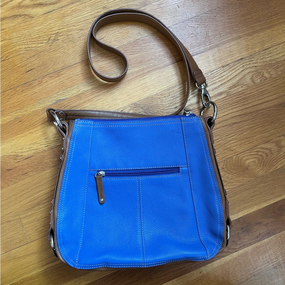 Tignanello leather crossbody bag